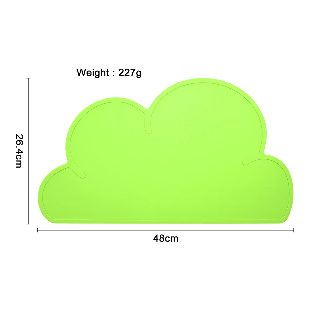 Bhd Kids Placemat Eating Mat Portable Baby Food Feeding Mat Food Grade