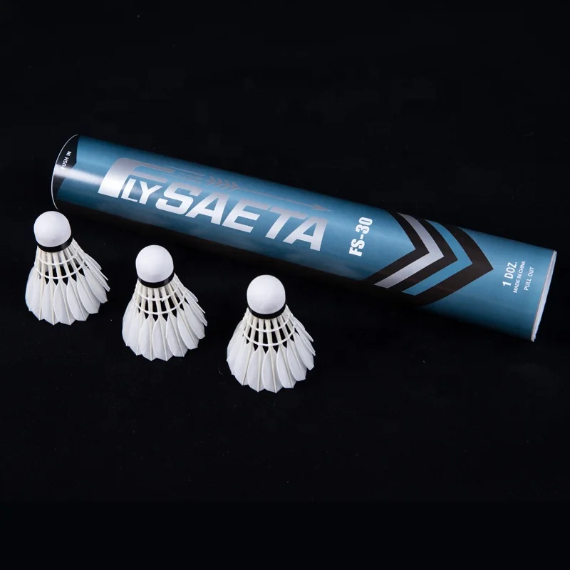 Oem Shuttlecocks Badminton Ball Best Badminton Shuttlecocks Goose Goose Feather Badminton