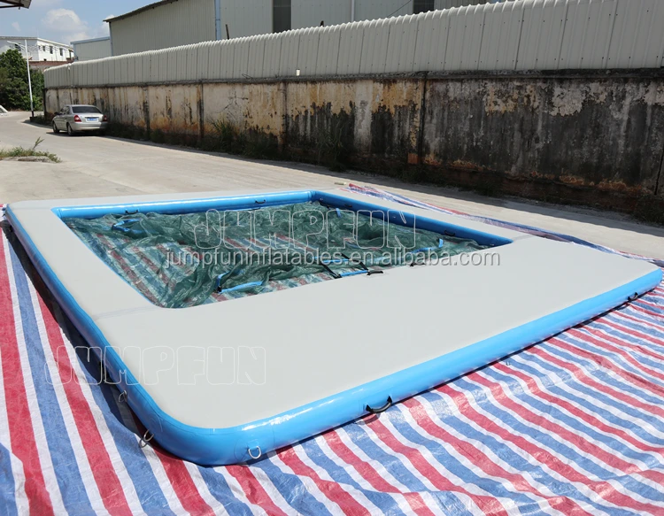 2022 6m X 5m Mesh Floor Float Pool 20cm Dwf Inflatable Sea Pool For