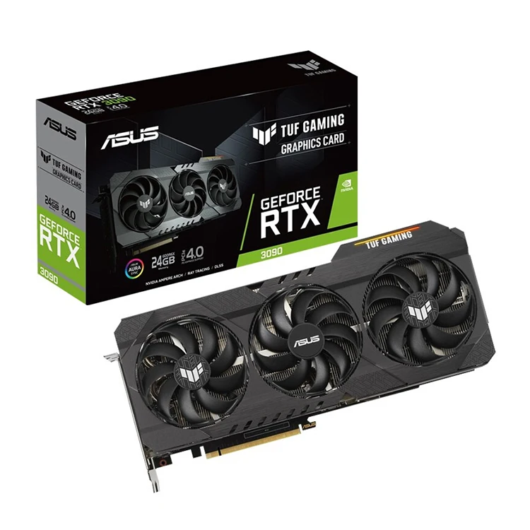 Asus Tuf Geforce Rtx 3090 24g Gaming Used Graphics Card With 24gb Gddr6x  Memory Support 19.5 Gbps Memory Speed Used For Desktop - Buy Asus Tuf ...