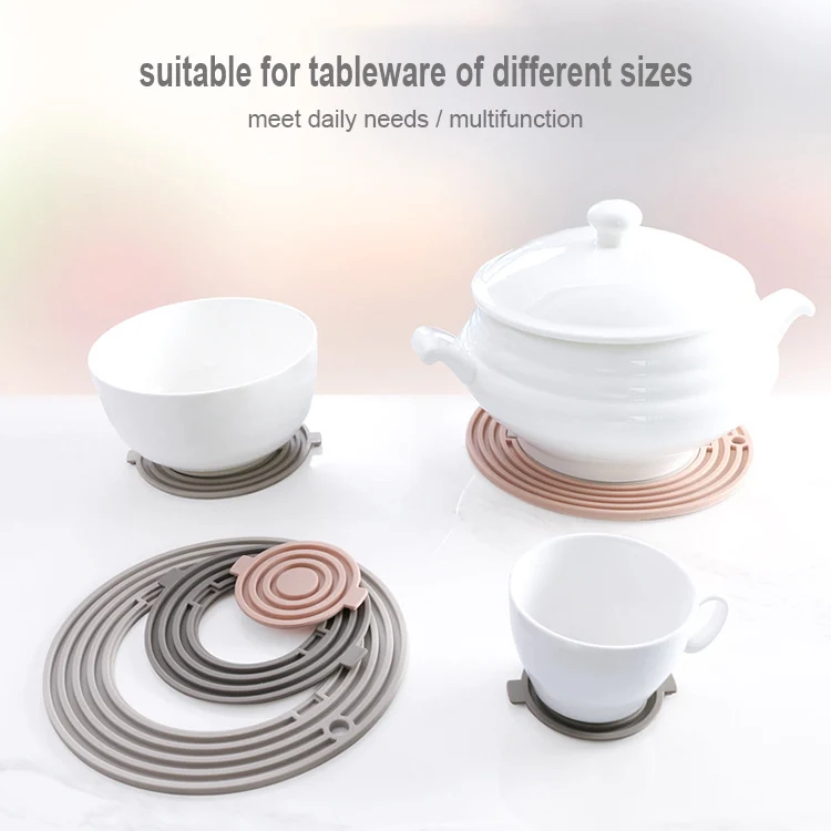 2020 New Product Non Slip Flexible Durable Dishwasher Safe Custom Bpa