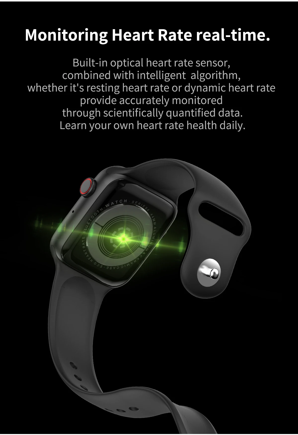 New W34 smart watch Bt call ECG heart rate monitoring sports tracking ip67 for IOS Android bracelet W34