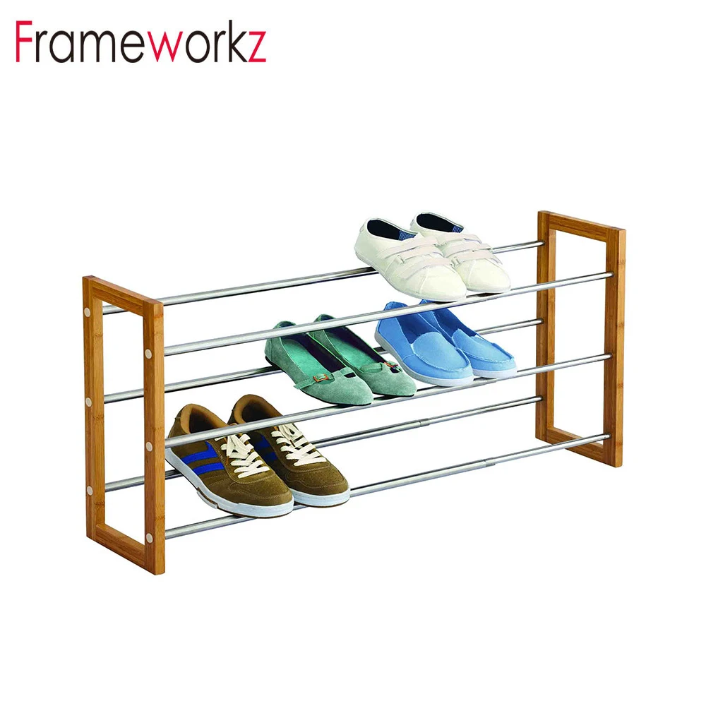 3 Tier Expandable Shoe Rack/ Shoe Storage Holder /shoe Standing Rack