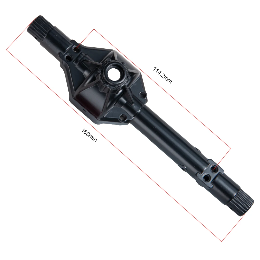 Universal Alloy Metal Front & Rear Axle Shell Axle Housing For 1/10 Rc
