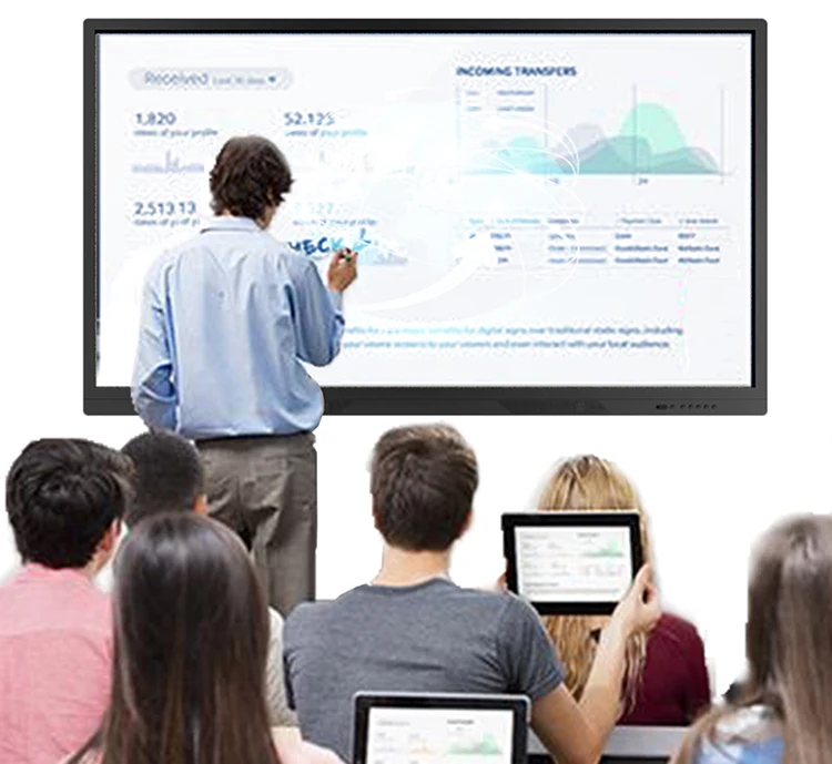 Direct Factory Price OEM ODM  All In One Interactive Whiteboard With Touch Screen Electronic Whiteboard