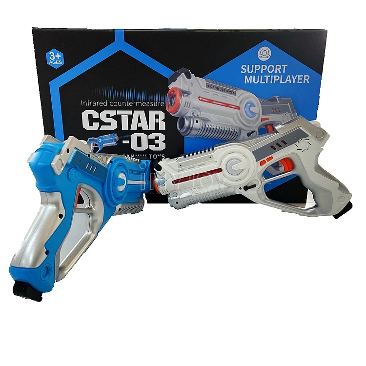 Laser Induction Toy Gun Interactive Projection Ar Kids Gun For