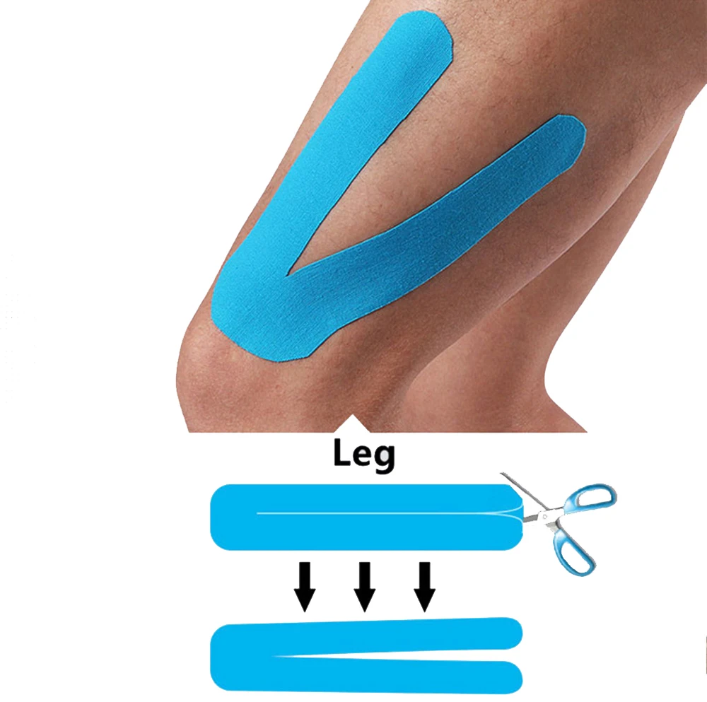 oem 接受医疗防水棉弹性运动运动运动学胶带压缩胶带