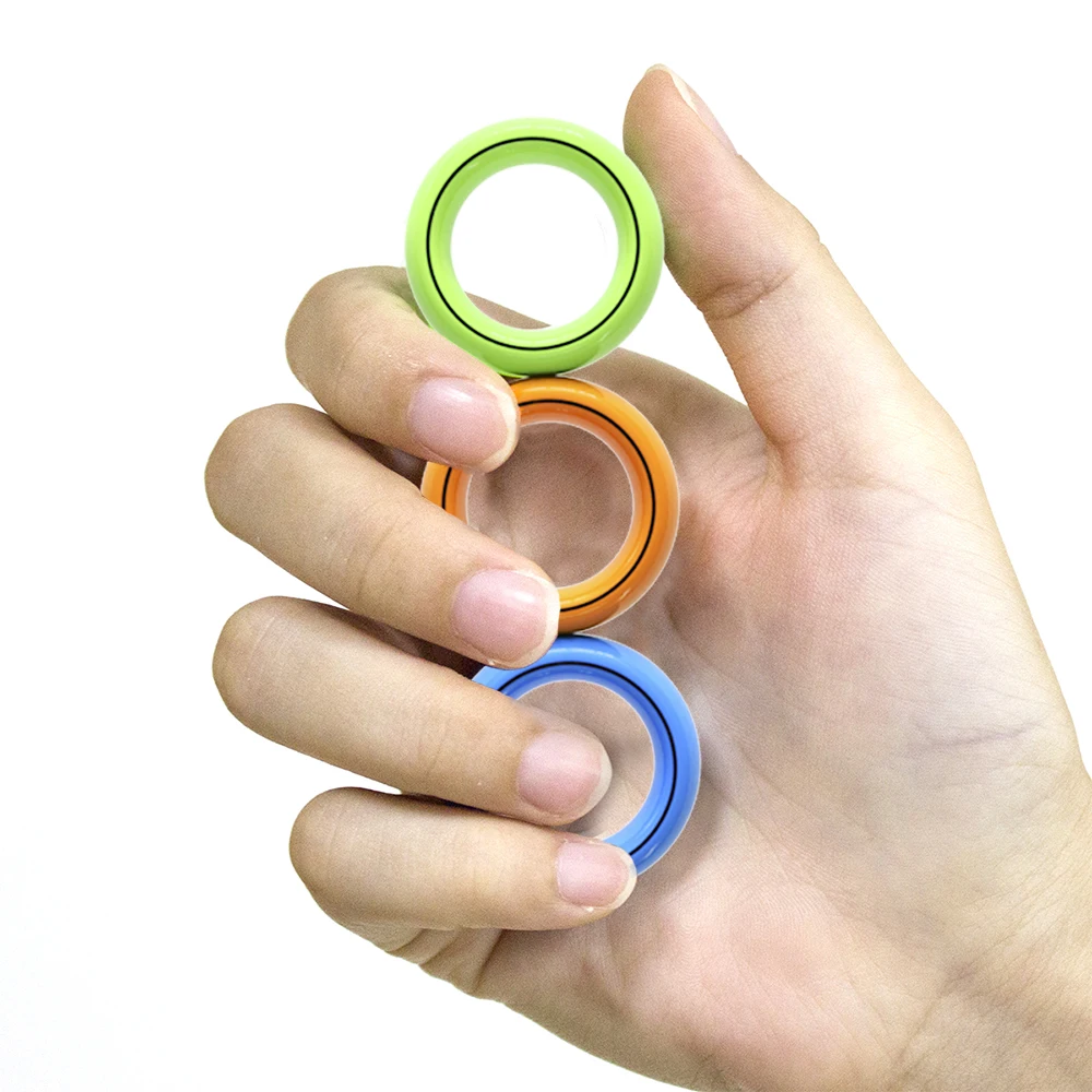 Fidget Toys магнитные кольца