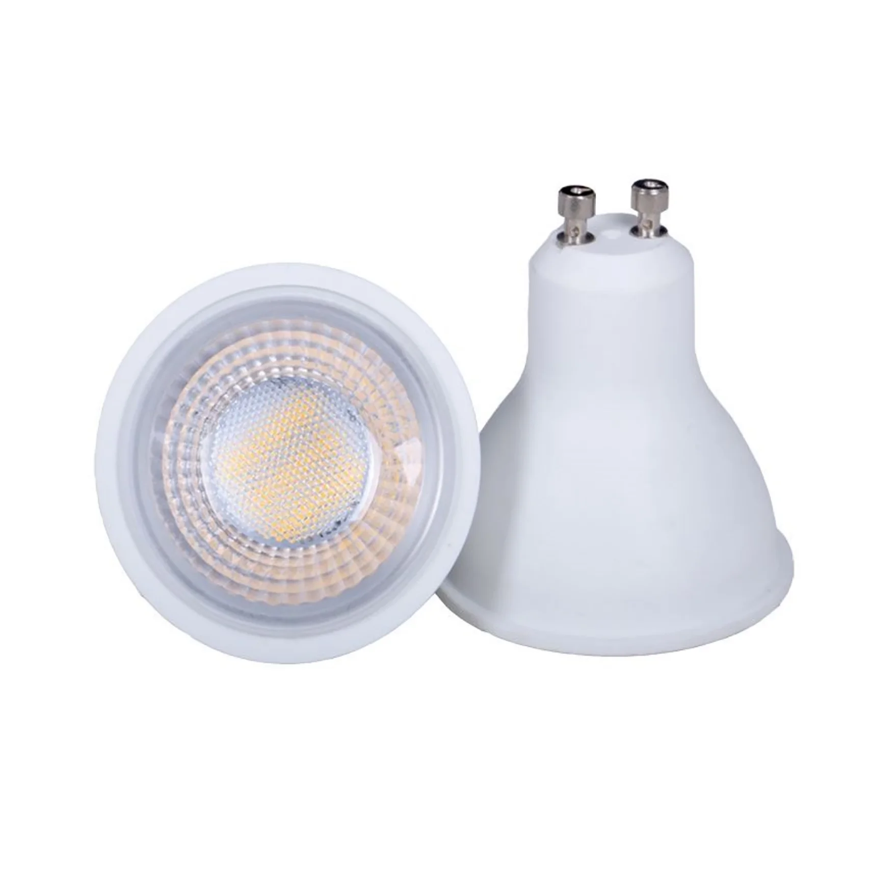 High light transmittance lens gu10 led spotlight lamps 7W 6500k cool white for office home decorating