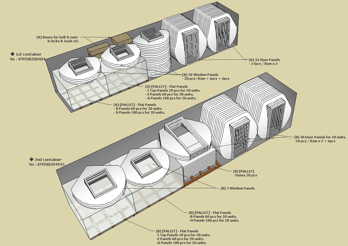 OMNIDOME 5A prefabricated dome house composite modular shelter outdoor ...