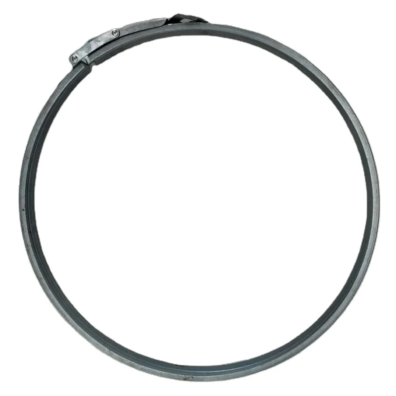 Galvanized Steel Drum Locking Clamp For Drum Ring / Drum Lever Latches