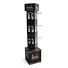 Wholesale Custom 4 Sided Cardboard Rotating Comb Display Rack Paper Display Stand