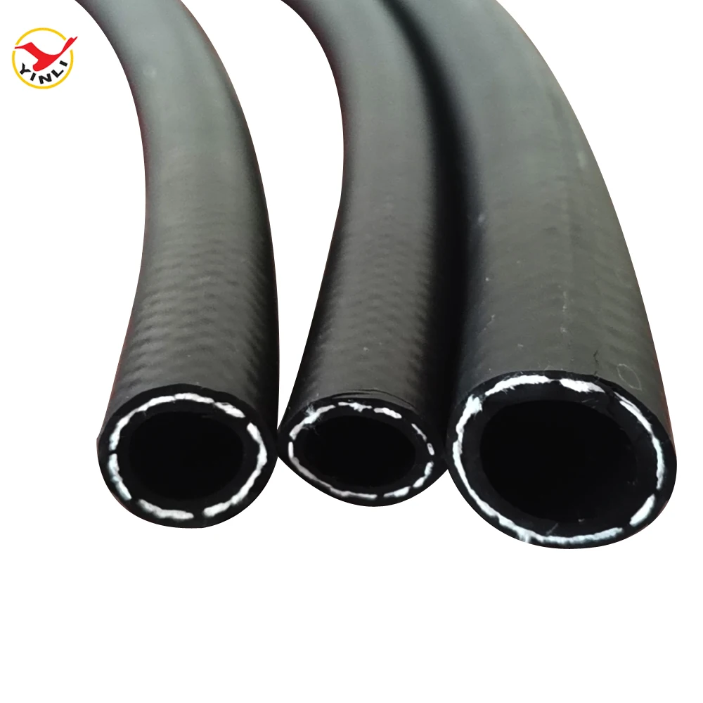 Auto Fuel Hose Sae J30 R6 R7 R9 R10 Fiber Braided Hose Ruber Flexible
