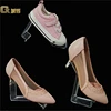 High-grade acrylic leather shoes display rack, dedicated to retail stores