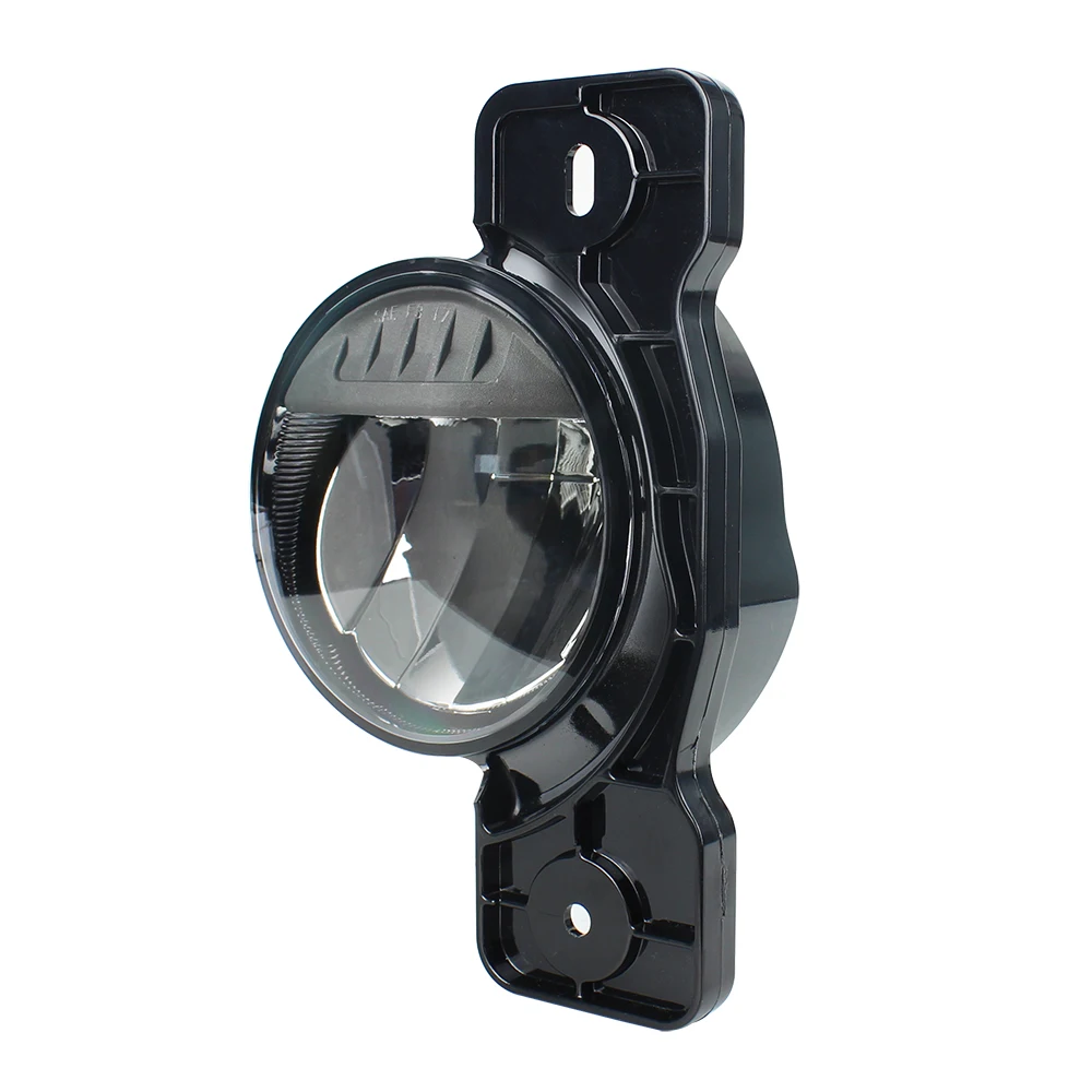 Compatible For J-eep Wrangler JL 2018-2019 4" inch LED Fog Light Clear Lens Driving Lamps
