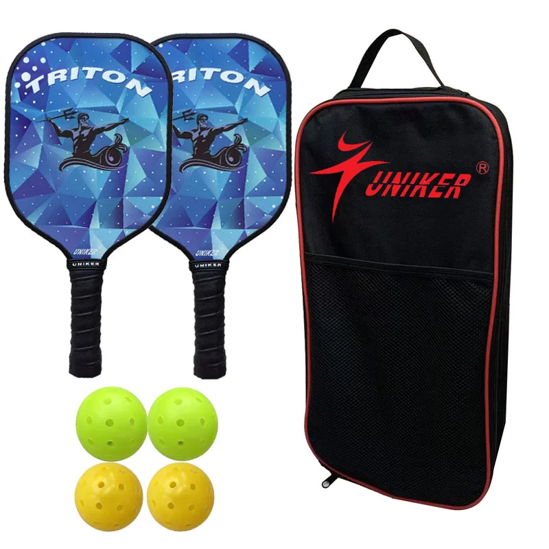 Pickleball Paddle Bundle Pickleball Paddles With Carbon Fiber Face ...