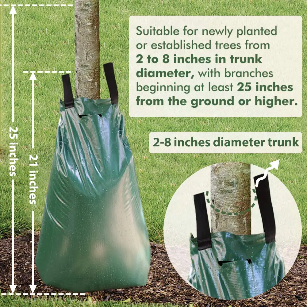 Tree Watering Slow Release Drip Irrigation Bags Tree Irrigation Bag For Newly Planted Trees