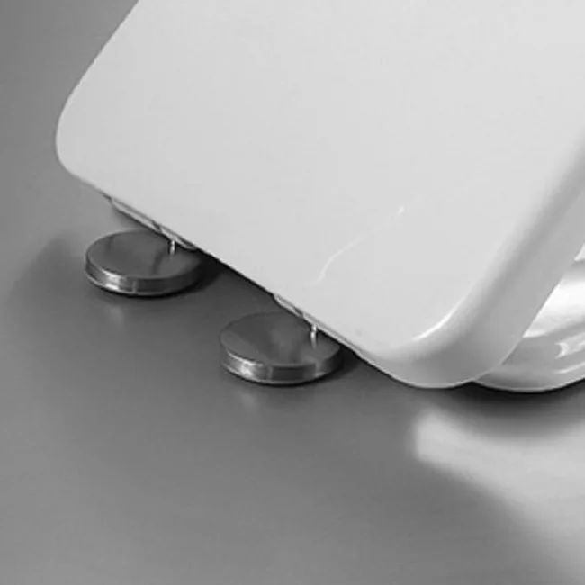 Anbi Classical Design Of Raised Plastic Toilet Seat Cover For Office