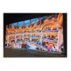 Indoor P7.62 LED Video Wall Fixture Iron Cabinet Mount Display Screen