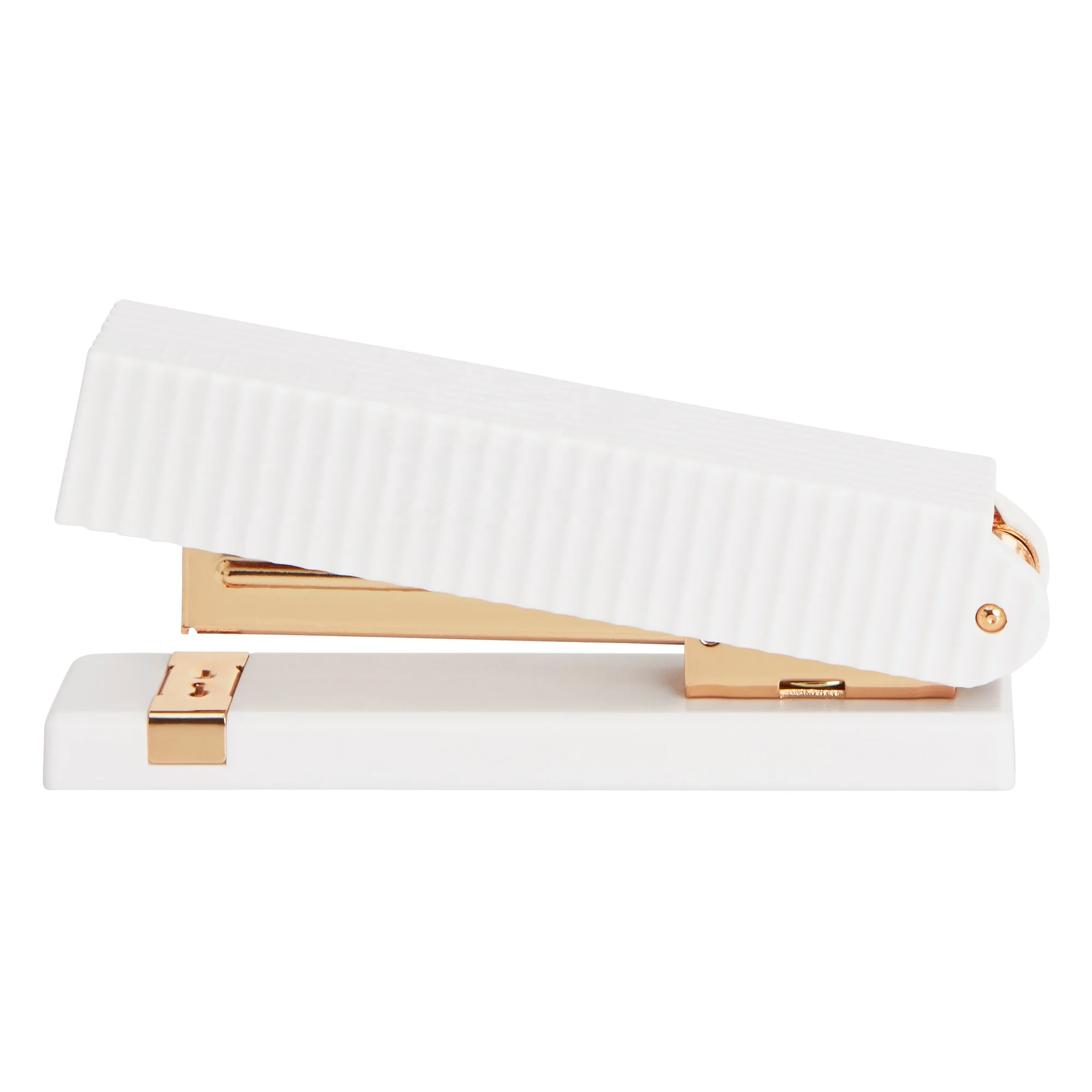 
Professional Special Colorful metallic luxury transparent novelty gold office stapler 