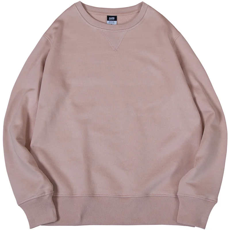 100% Cotton 460g Knitted Sweatshirt Blank Wholesale Crewneck - Buy Wholesale Crewneck Sweatshirt 