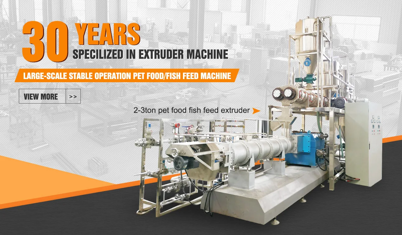 product-1-1 2020 new design automatic aquatic Aquaculture floating and sinking fish feed processing machine extruder equipment plant line