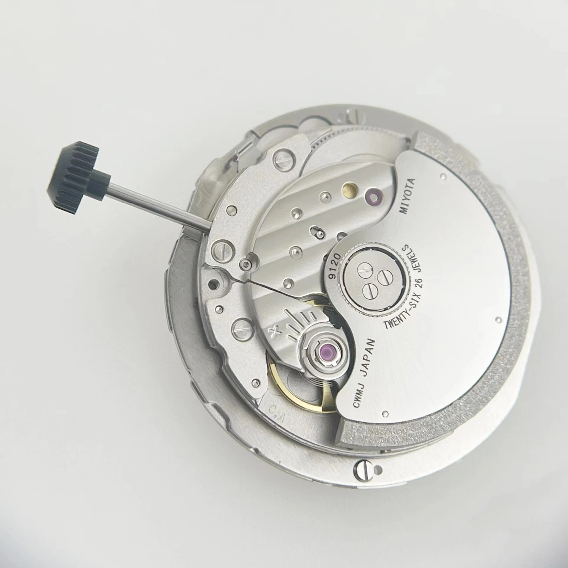 Japan Original Miyota 9120 Movement 24 Jewels Automatic Mechanical Movt 