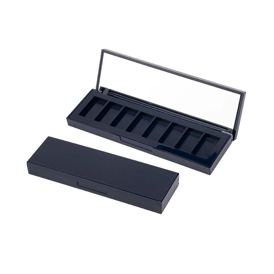 Heart Shaped Inner Case Push Bottom Empty Eyeshadow Palette Container