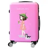 New design white suitcase cooler 20" 24'' 28'' ABS/PC Trolley Hard Shell Travel Bag Suitcase with great price