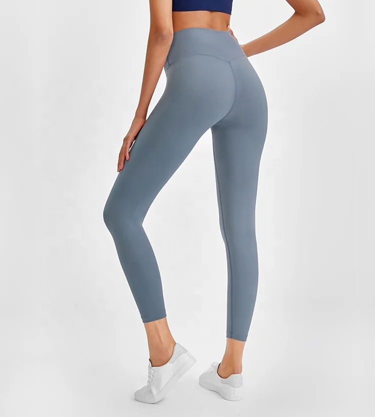 

high waisted workout leggings,2 Pieces, Turmeric/tooling blue/pea green/red