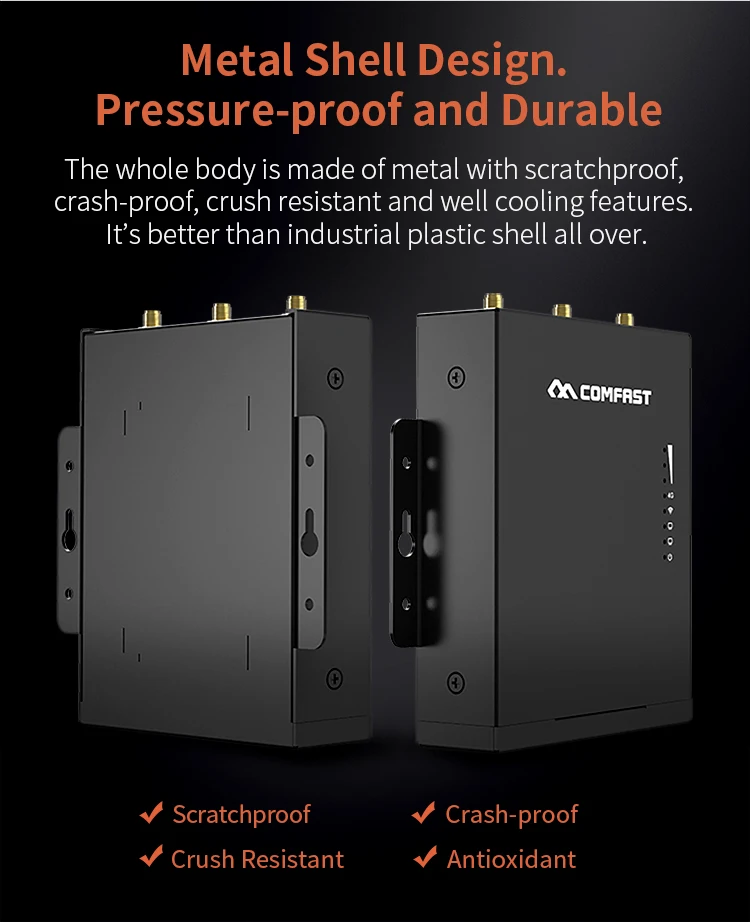 Cfe7 Comfast 300mbps Universal 4g Lte Wifi Router With