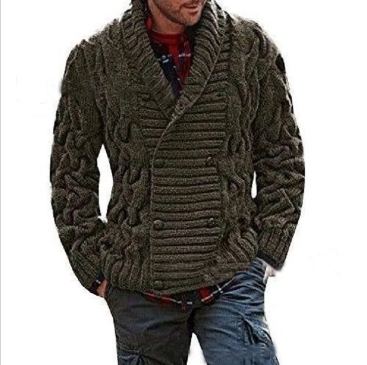 2020 New Arrival Short Sweater Cardigan Men's Sweater Clothing High Quality Cardigan Sweater Coat