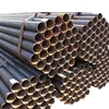 Chinese production line plain ends welded steel round pipe materials for building