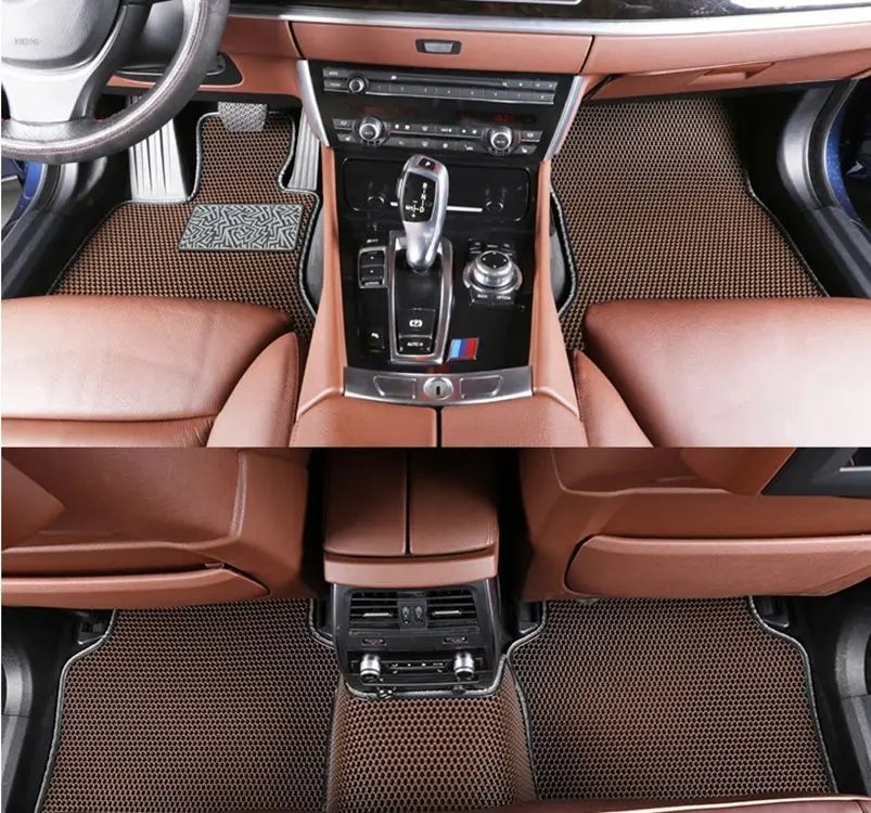 product low moq eco friendly wear resistant antifreeze front use waterproof pvc car floor mats for honda subaru isuzu genesis elantra-3