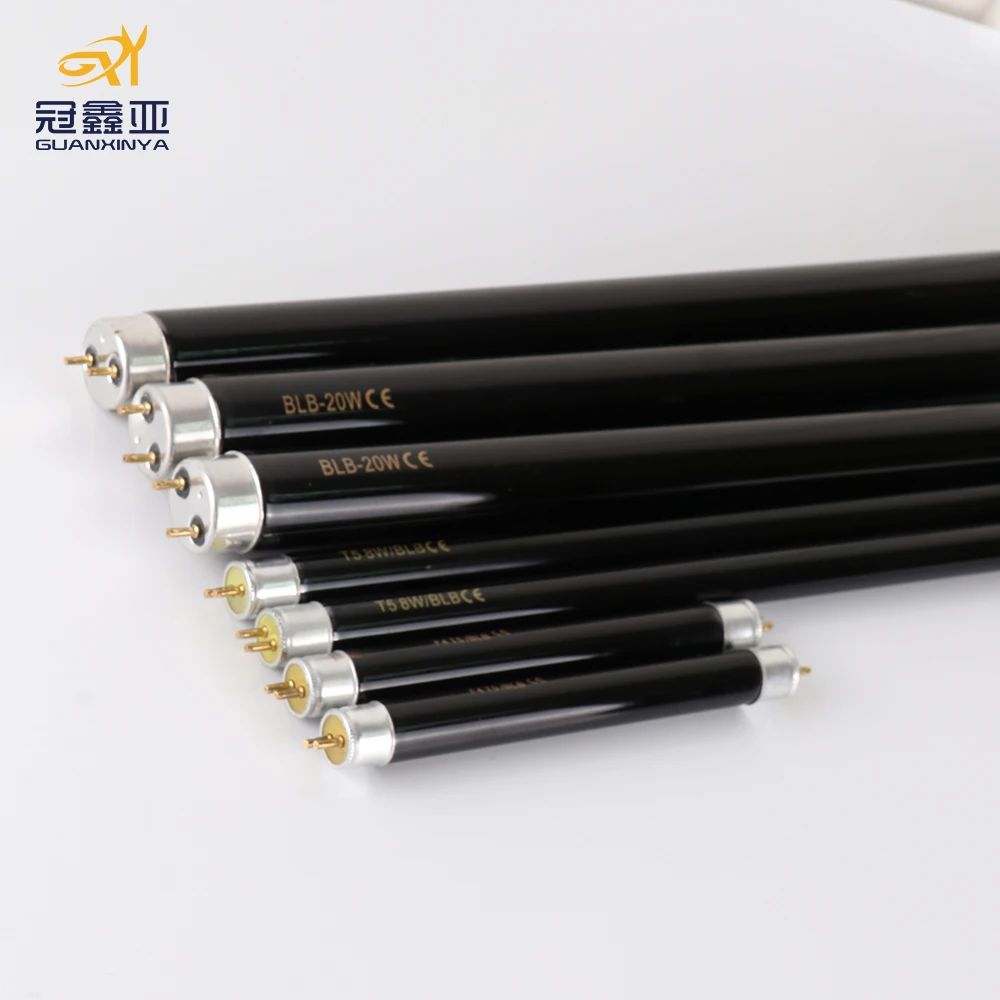 China made 40W T8  fluorescent tube black lamp