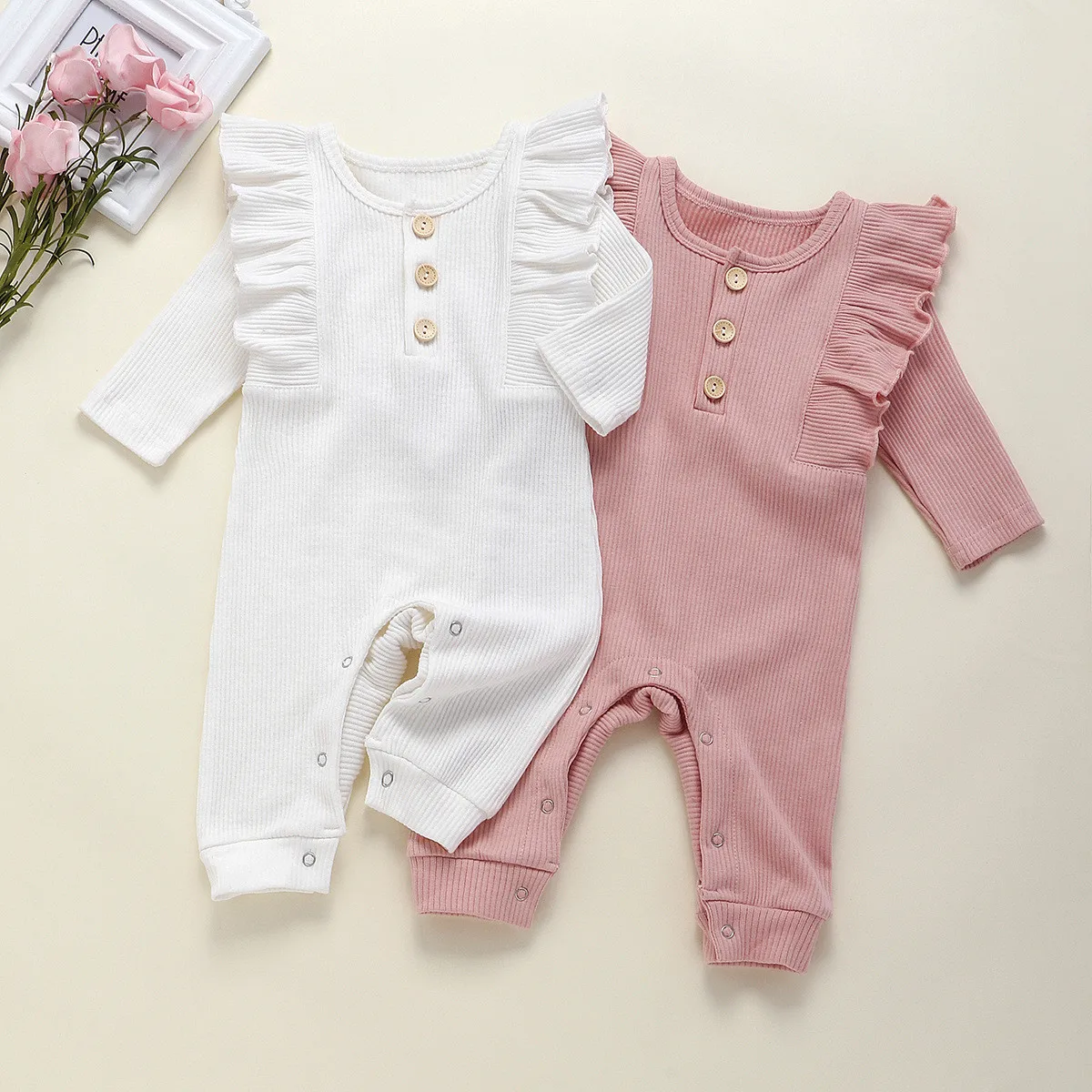 fall baby rompers