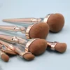 2019 news styles 9 pcs unique flat head brush foundation contouring on sale