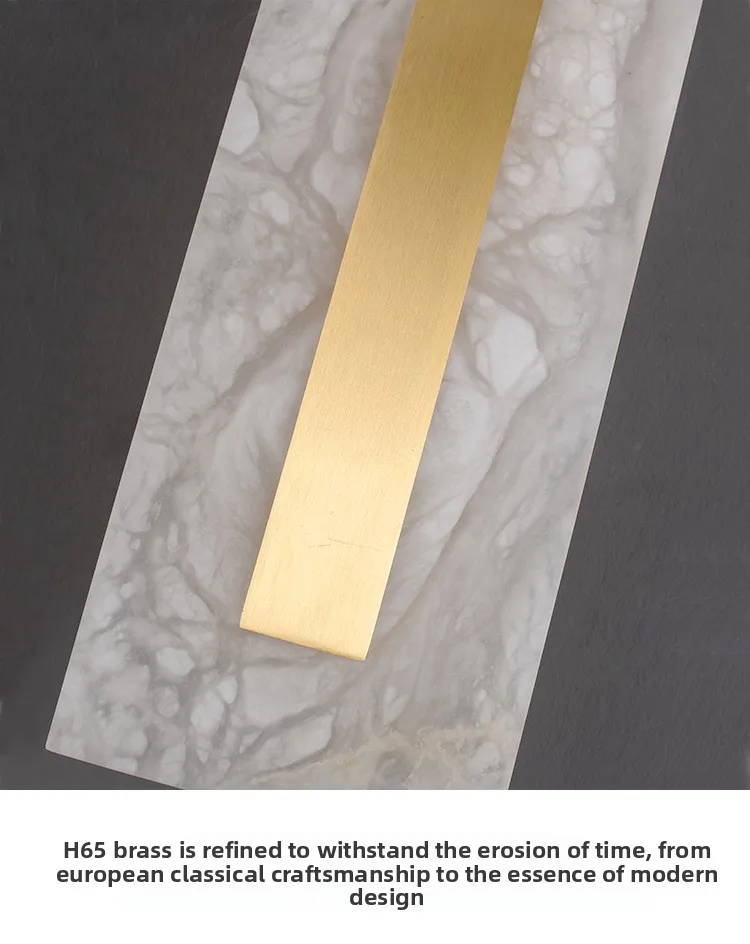 product modern nordic led wall lamps creative marble indoor gold minimalist line luxury design bedside wall decor easy recessed home-12