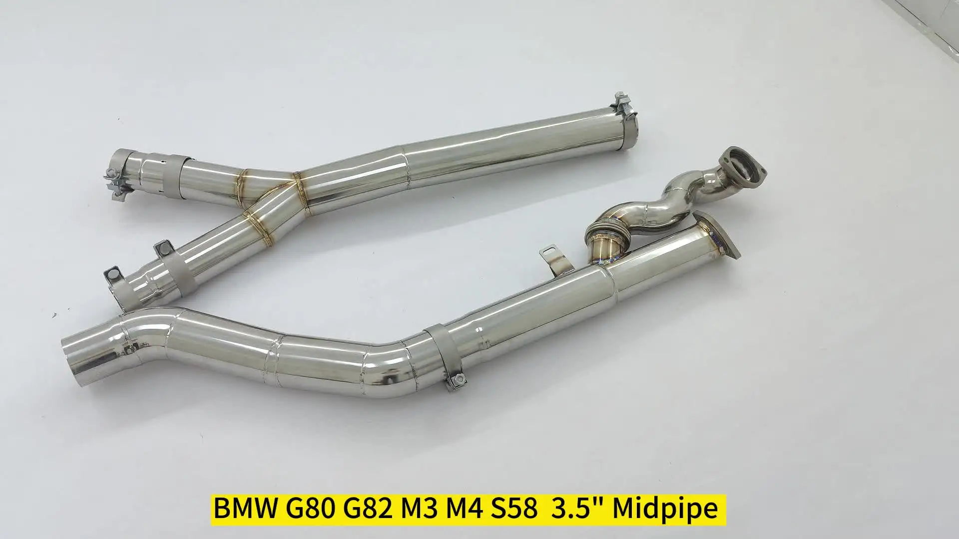 BMW M3 G80/M4 G82 S58 3.0Tsタイプシングルミッドパイプ用CSZ