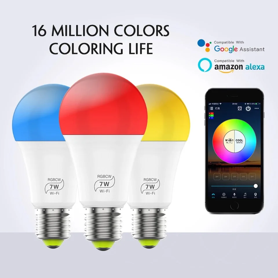 Лампочки смарт лайф. Лампочка Smart Bulb с WIFI. Умная RGB led лампа. WIFI RGB лампочка. RGB лампа с приложением.