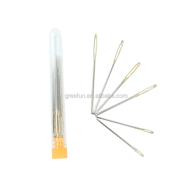 Sewing Needles Set, Random Color Large Eye Blunt Needles Hand