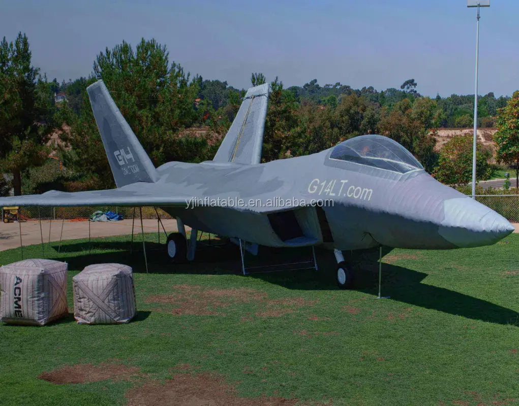 Inflatable F22 Raptor Jet Blow Up Military Vehicle Decoys And Targets