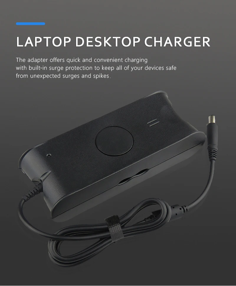 Charger Laptop Parts 19.5V 4.62A 90W DC to AC Laptop Adapter 7.4*5.0mm Tips For Dell PA-10 PA-3E with Safety Mark
