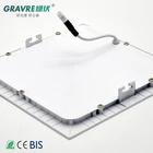 Ce rohs 指令超スリム価格 3 ワット 6 ワット 9 ワット 12 ワット 15 ワット 18W24W smd 凹型天井ラウンド表面実装 led アルミパネルライトランプ