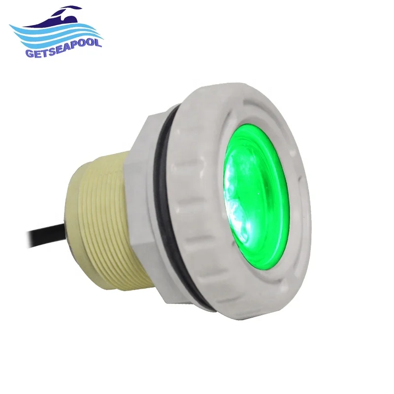 Mini LED Pool Light 12V 3W/6w RGB IP68 Waterproof Recessed Pool lamp for Intex PVC Vinyl Piscina