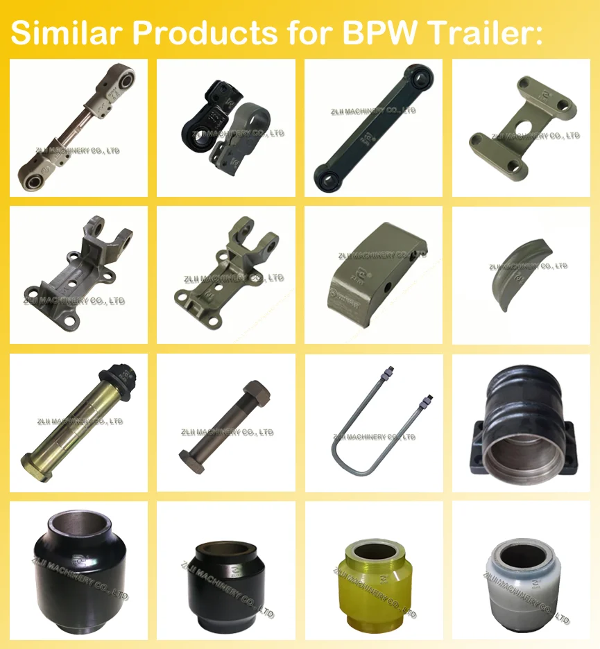 Bpw U Bolt Segment/segment On The Axle Beam/u Bolts Mounting 03.345.25