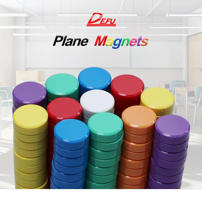 Whiteboard 30mm Spot Supply Color Customization Round Plastic Snap Strong