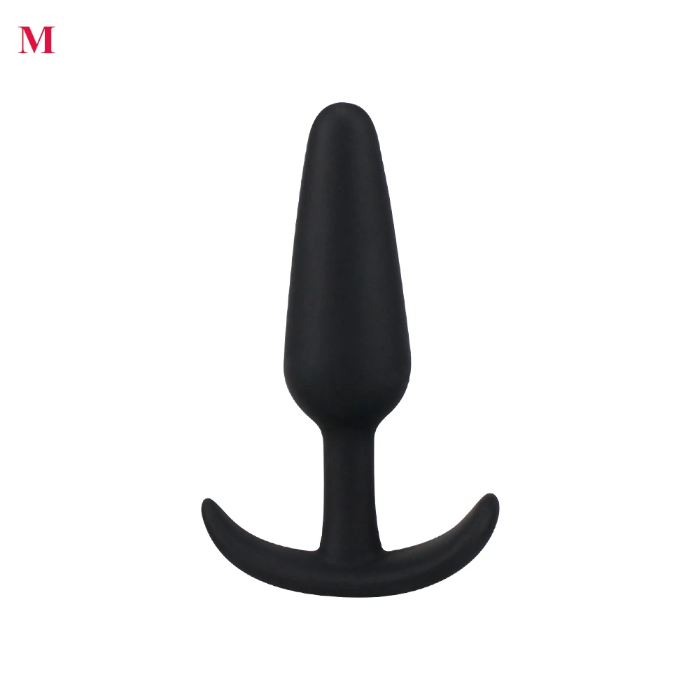 100% Silicone Unisex Huge Butt Plug Gay Anal Plug For Couple