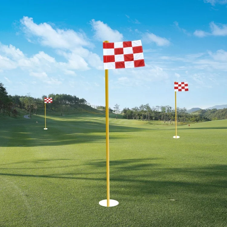 Wholesale Custom Polyester Printing Hole Golf Flag Buy Golf Practice Flag Stick,Mini Golf