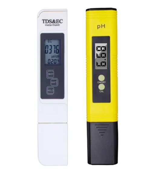 Water Quality Test Meter Kit, LIUMY 3-in-1TDS+EC+Temp Meter & Digital PH Meter 